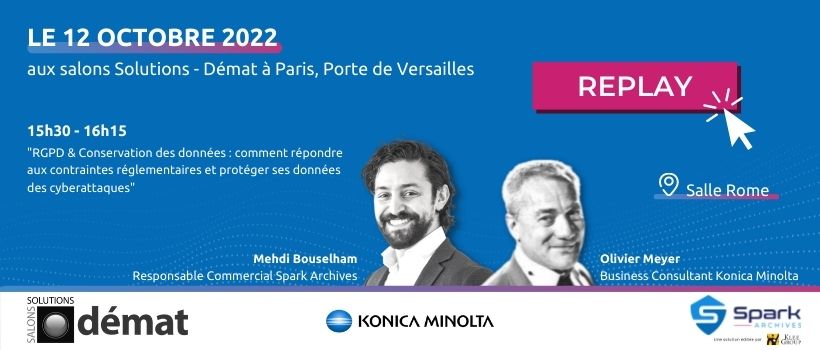 Spark Archives et Konica Minolta aux salons Solutions 2022