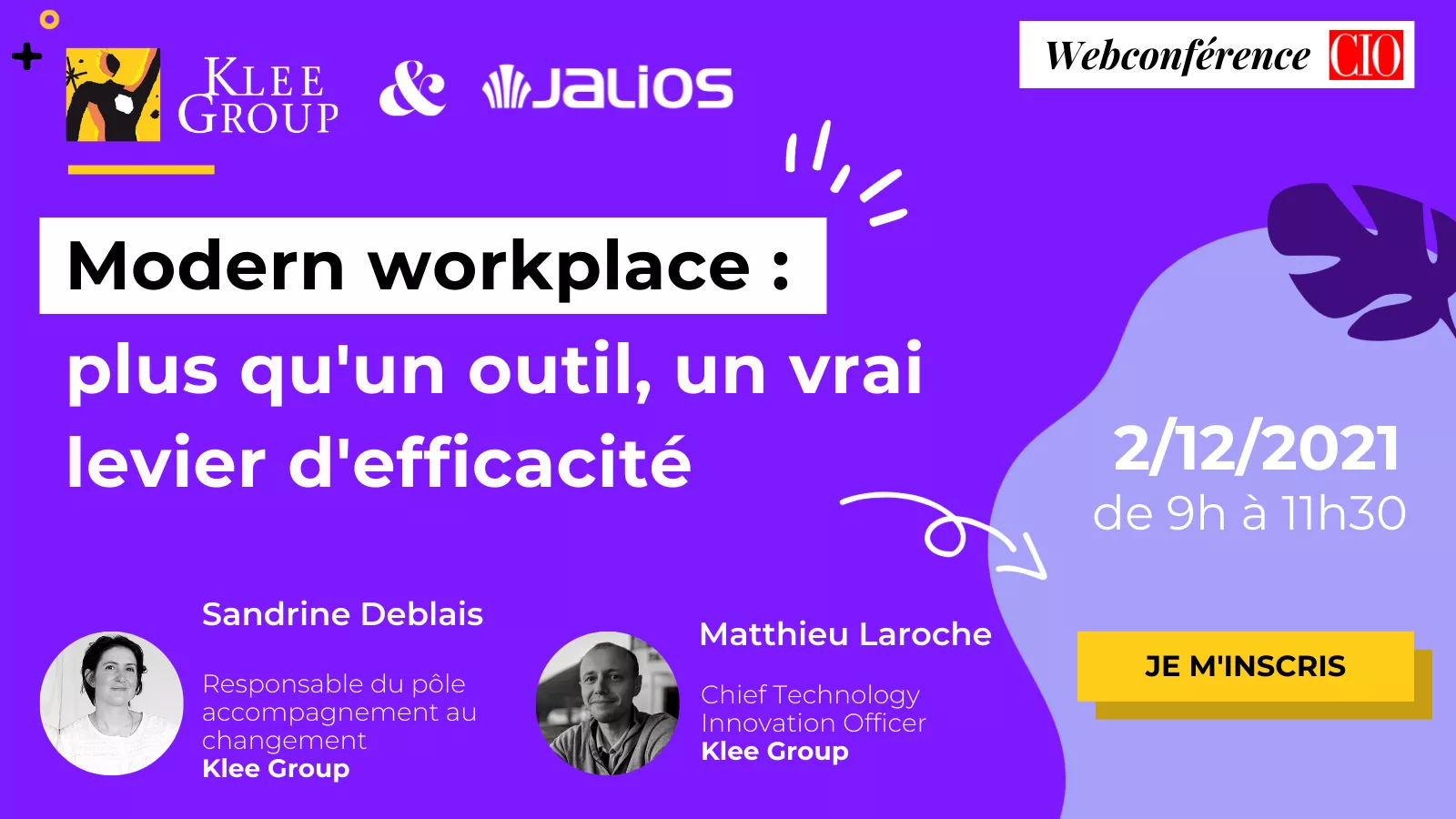 Modern-Workplace-Conférence-CIO-Digital-Workplace-Klee-Jalios-Visuel-SiteWeb
