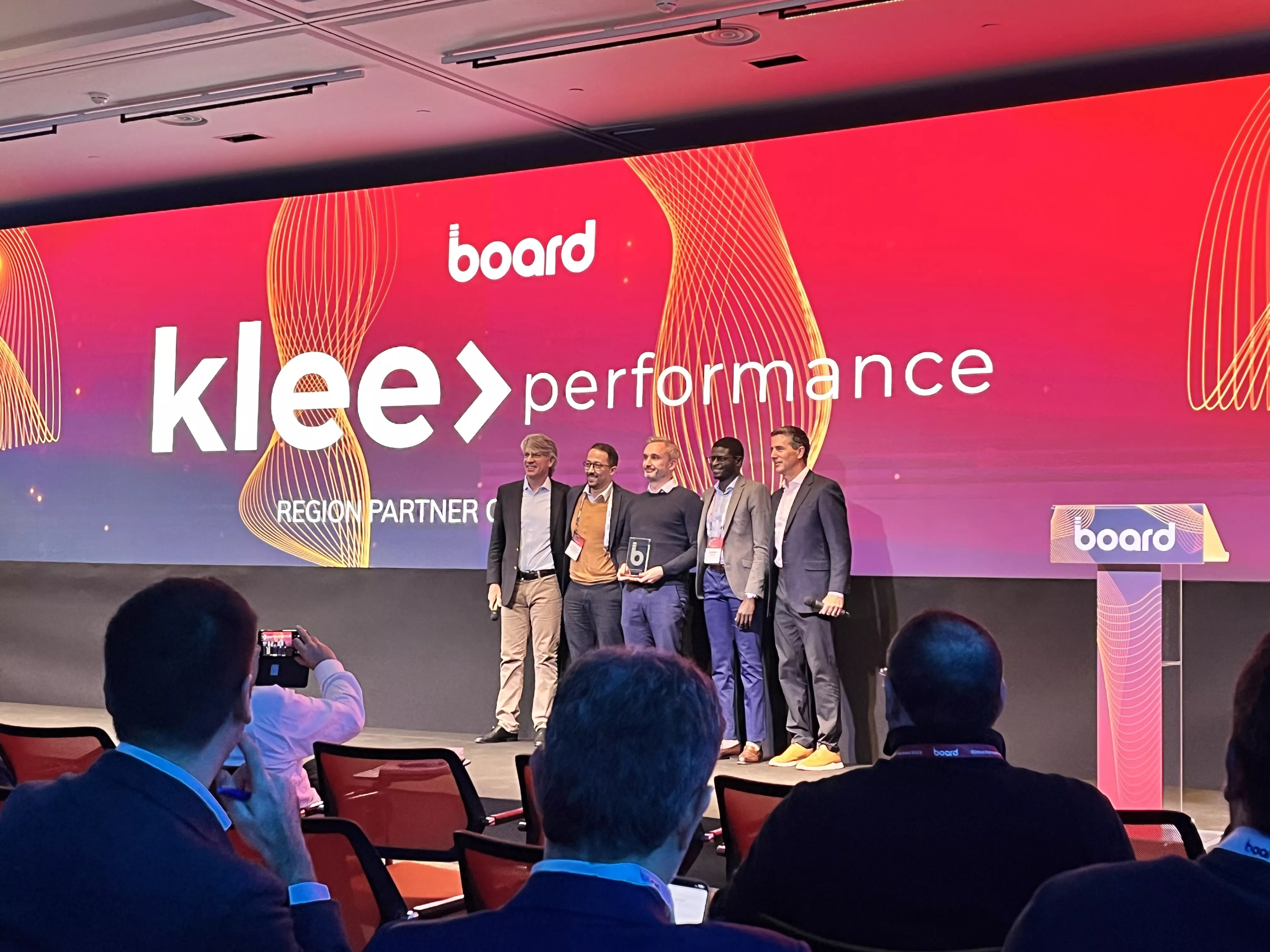 Klee Performance élu Partenaire France de l’année par Board !